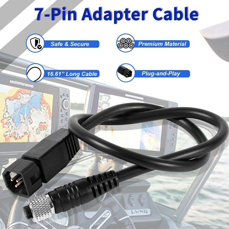Fish Finder Cable - Cavo Adattatore Universale per Trasduttore Sonar,