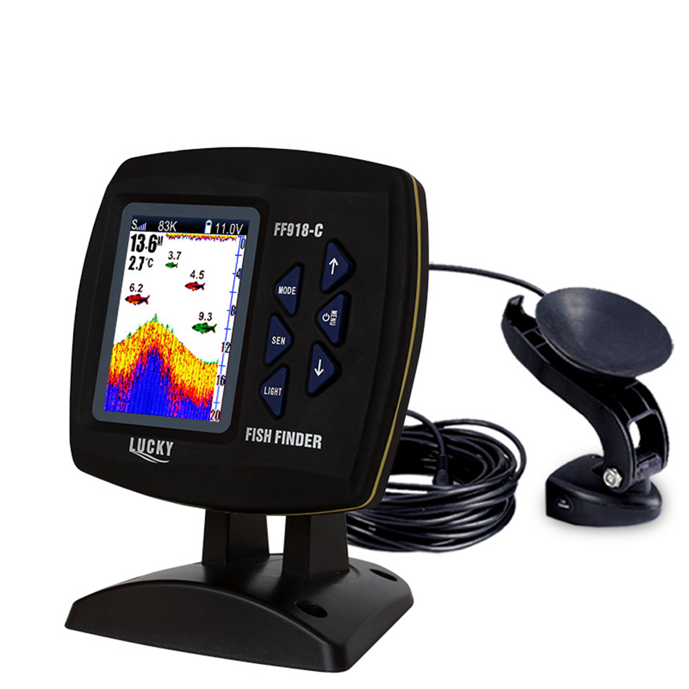 Fish Finder Cable - FF918-C100DS Fish Finder cablato con schermo