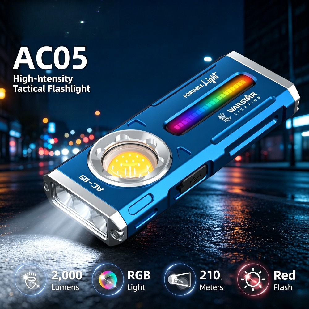AC05 Torcia Portatile ad Alta  - Fishing Light recensione e prezzo