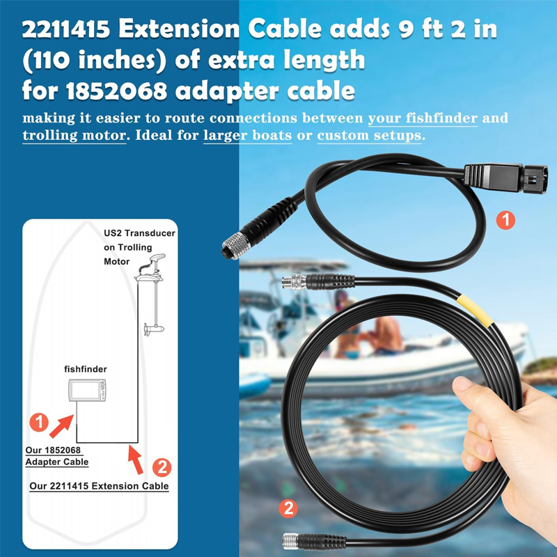 1852068 MKR-US2-8 Cavo Adattat - Fish Finder Cable recensione e prezzo
