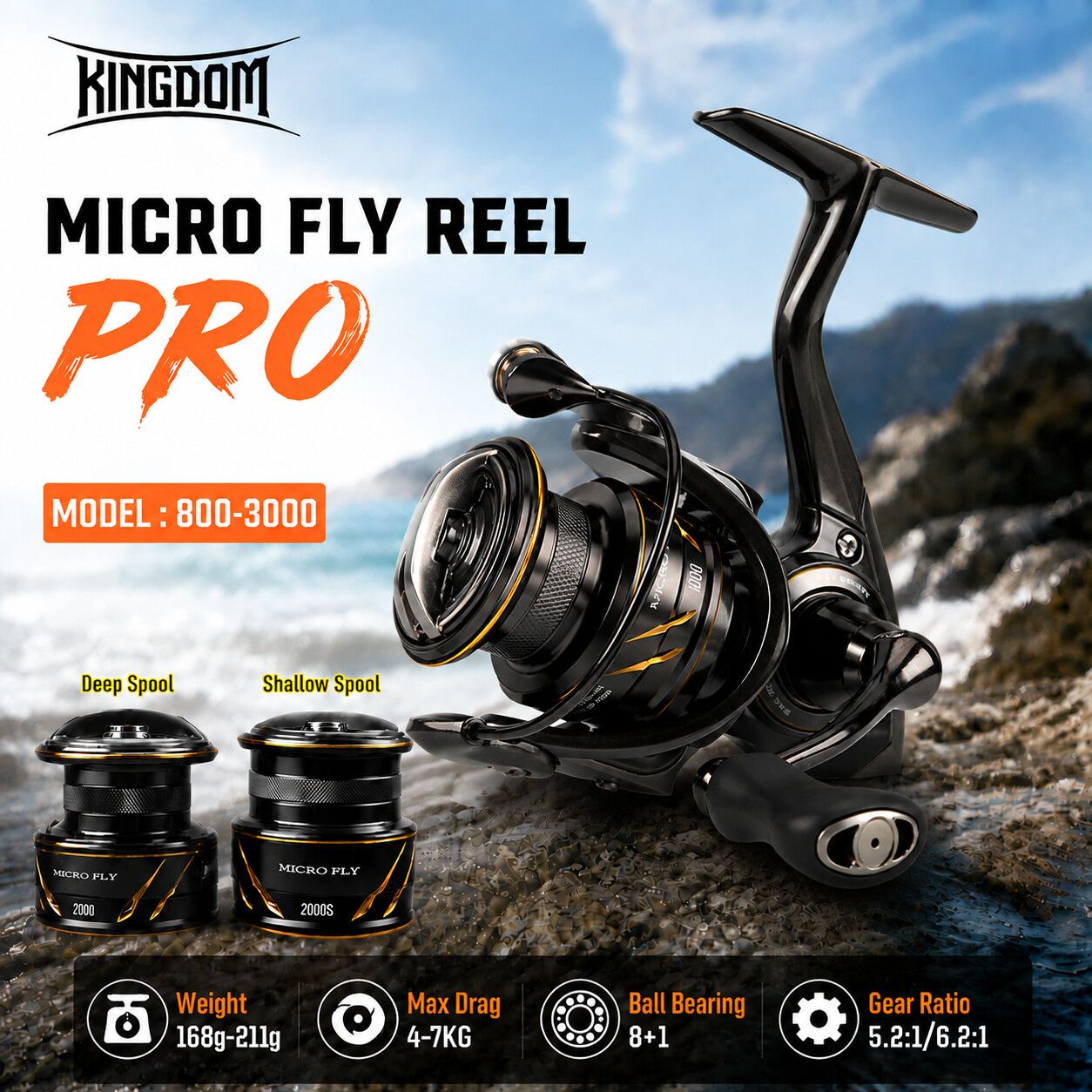 Mulinello da Pesca Spinning Ki - Abu Garcia Reel Max recensione e prezzo